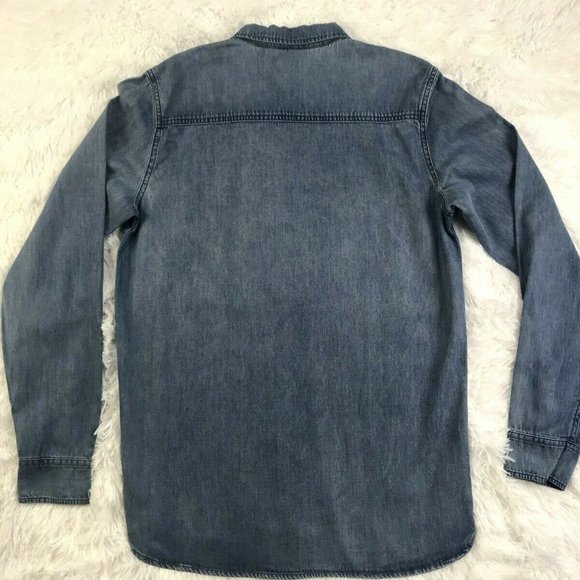 CHEAP MONDAY Men's "Give Denim" Shirt - SIZE SMALL - Picture 8 of 8